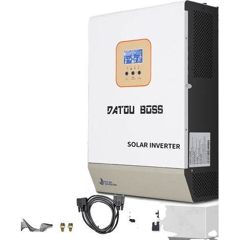 Onduleur Solaire Hybride, Sortie 3000W / 6200W, Entrée 24V / 48V (1/2)
