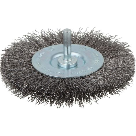 wolfcraft Spazzola a disco con filo d'acciaio I 8471000 (1/3)