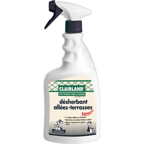 Herbicida Clairland 900ml listo para usar seguro para mascotas