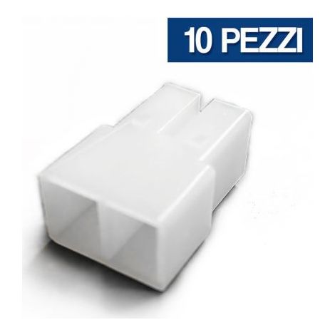 BLOCCHETTO CONNESSIONE CONNETTORE 2 VIE MASCHIO PZ 10 31892/10 (1/2)