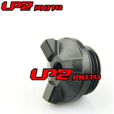 Pour BMW G310GS G310R 2017-2018 : vis de vidange, vis de jauge d'huile, bouchon de remplissage d'huile (noir) (1/5)