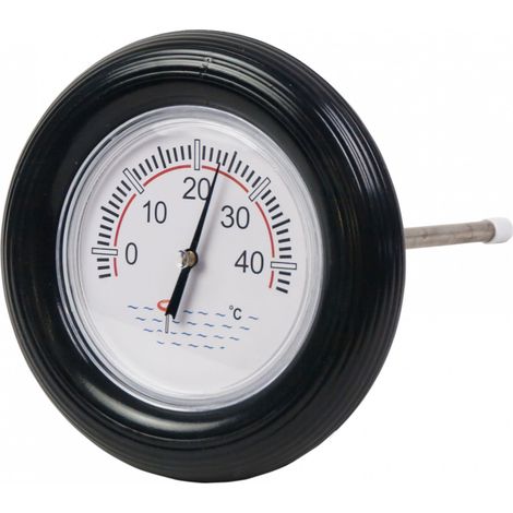Rundthermometer mit Schwimmring Badethermometer Schwimmbad Pool (1/5)