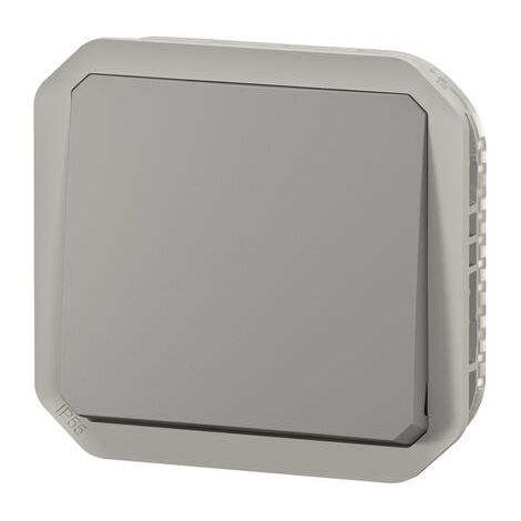 Legrand Plexo interruttore elettrico grigio impermeabile IP55 (1/3)