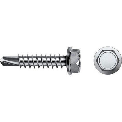 Viti autofilettanti celo 7504k zincate 6.3x19 mm 250 pezzi