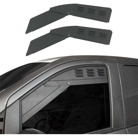 OMAC Grille d'aération de Fenêtre de Voiture Airvent Compatible avec Mercedes Vito W639 2003 à 2014, Grille de Ventilation Aérateur de Fenêtre, 2 Pcs Noir (1/5)