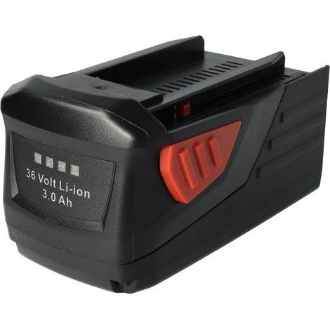 vhbw Batterie compatible avec Hilti WSC 7.25-A36 outil électrique (3000 mAh, Li-ion, 36 V) (1/4)