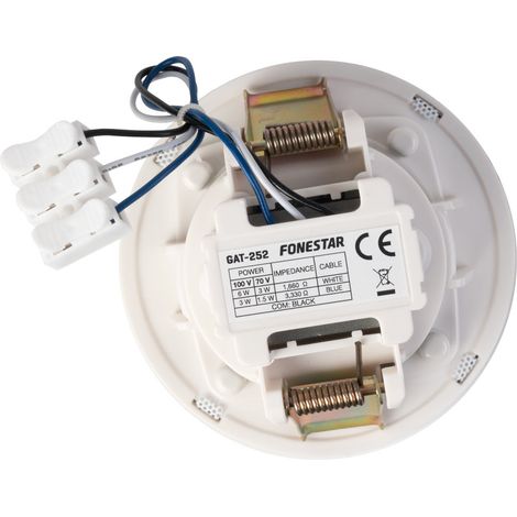 Haut-parleur de plafond 3" 6Wrms 100V