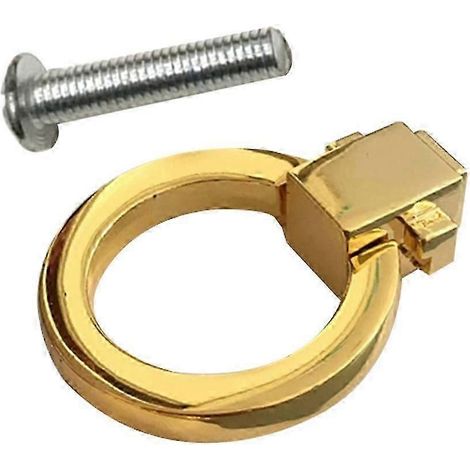 Bouton de meuble doré - Pièce de rechange pour poignée de meuble