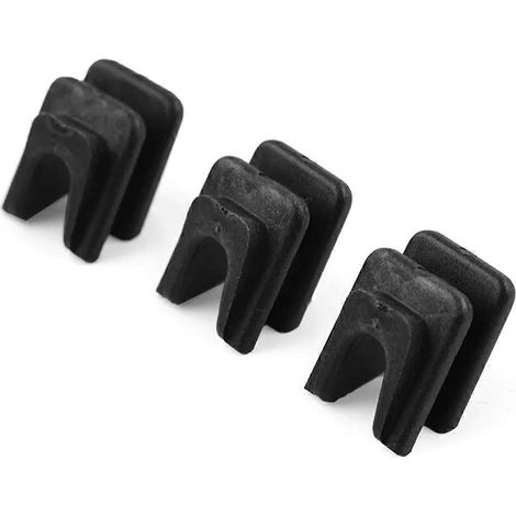 Lot de 3 patins d'embrayage CVT en nylon noir pour poulie d'entraînement 450cc (1/5)