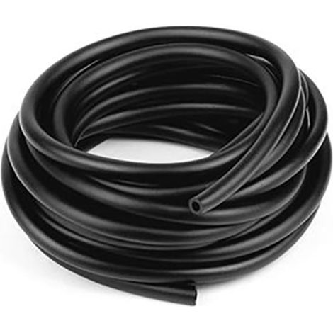 Durite Noire Ø6mm X 1 Mètre