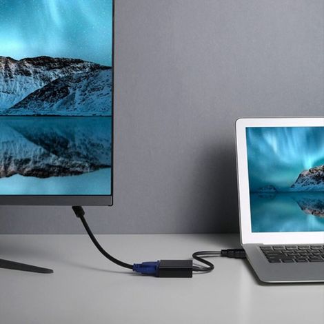Le Visual Link Enhancer est un adaptateur HDMI vers VGA fiable qui assure une conversion de signal de haute qualité, garantissant une connexion sécurisée entre vos appareils numériques.