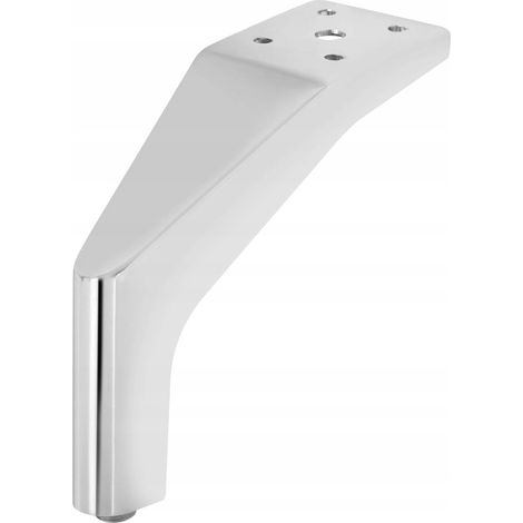 Piedino per divano letto in acciaio cromato H150 resistente SL019 (1/4)