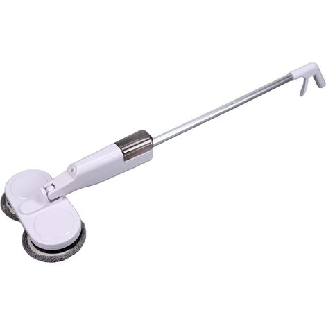 Balai Électrique Rotatif Sans Fil, Nettoyage Humide et Sec, Rechargeable USB, Polyvalent pour Sols (1/5)