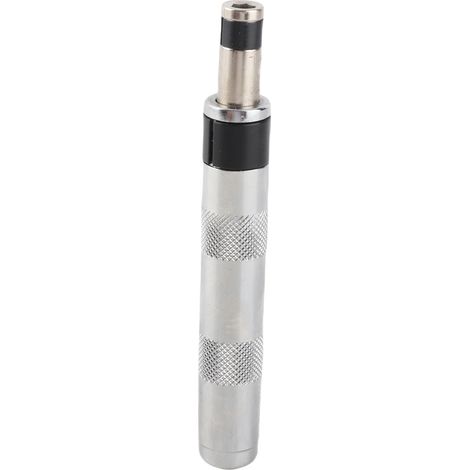 Juego de destornilladores de impacto de 6 en 1 de 1/4 de pulgada para extraer sujetadores oxidados, atascados y rotos, con especificaciones completas.
