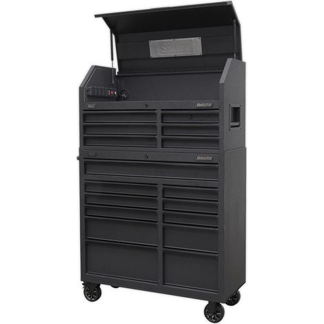 Sealey Tool Chest 17 Drawer Combination Soft Close Drawers with Power Strip AP41BESTACK (1/5)