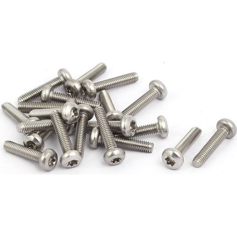 M2,5x12mm Vis acier inox 304 vis tête Torx fixation vis 20 PCS (1/3)