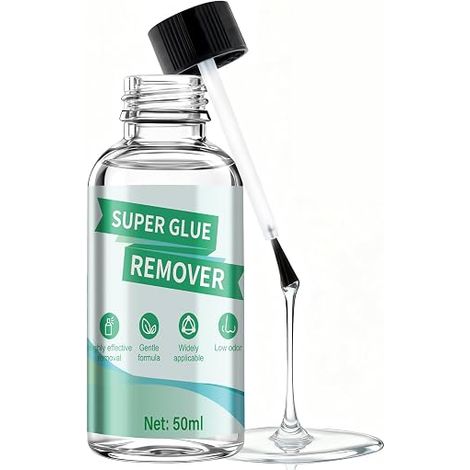 Decolle Etiquette, Dissolvant Cyanoacrylate avec Brosse (1/5)