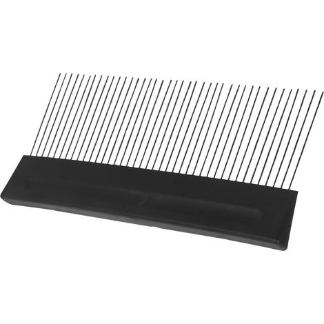 JSSEVN - Stainless Steel Putty Comb Tool – Wide Comb for Uniform Textures on Wall Plaster – Suitable for Decorative Plastering Work (1/5)