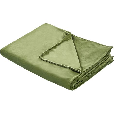 Bezug für Gewichtsdecke 800 RHEA 120 x 180 cm Dunkelgrün