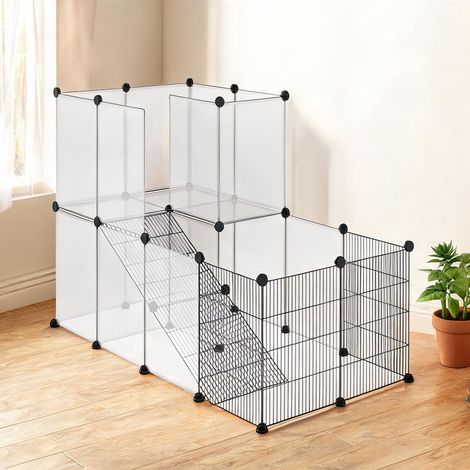 Cage pour rongeur preto en métal e Resina PP (1/5)