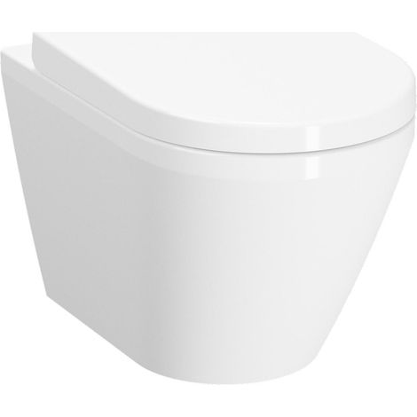 Pack WC suspendu INTEGRA sans bride - Couleur : blanc
