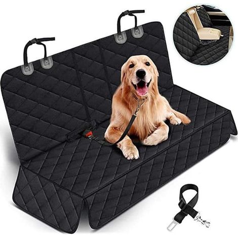 Filiyano-Housse de voiture pour animaux - tapis de protection pour la banquette arrière, couverture imperméable pour chien, idéale pour les voyages en (1/5)
