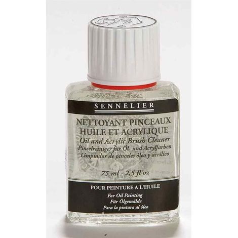 Nettoyant pour pinceaux huile et acrylique 75 ml