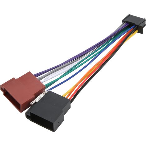 Connecteur adaptateur stéréo auto 16 broches ABS pour autoradio Pioneer 2003 et plus, fiche faisceau câblage, prise radio voiture (1/5)