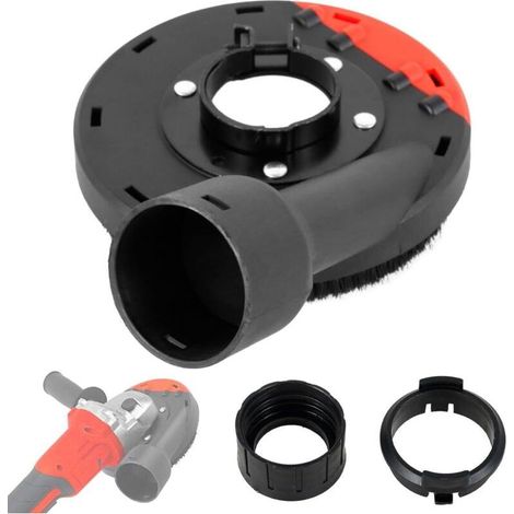 Aspiration pour meuleuse d'angle 125 mm – Réduit la poussière – Compatible modèles 100 et 125 – Installation simple avec interface 45 mm (1/5)