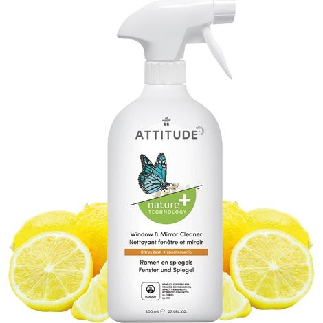 Spray per la pulizia di finestre e specchi, naturale, 800 ml, (1/5)