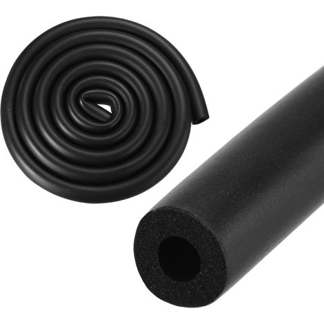 Tube En Mousse D'Isolation De Tuyau 8mm ID 18mm OD Noir (1/5)