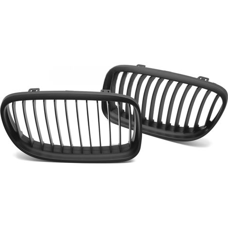 Calandre Avant BMW Serie 3 E90/E91 de 2009 a 2011 Noir Mat-42528348 (1/5)