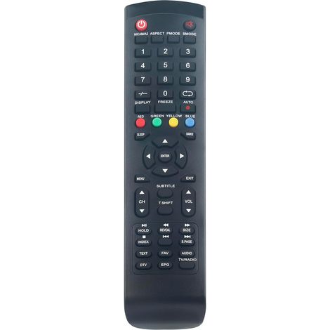 Replacement remote control for HKC TV 32D7A 46F6 EH20H4 EH22F4 EH24H4 EH24H4FHD EH32H4D EH40D4K HT4020E32 HT40AT2 LED32V1FHD HT32AT2 HT19AT2 HT24AT2 (1/4)