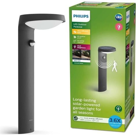 Philips LED Tyla 8719514476936 Lampada solare da terra per esterni LED (monocolore) 1.2 W Antracite (1/4)