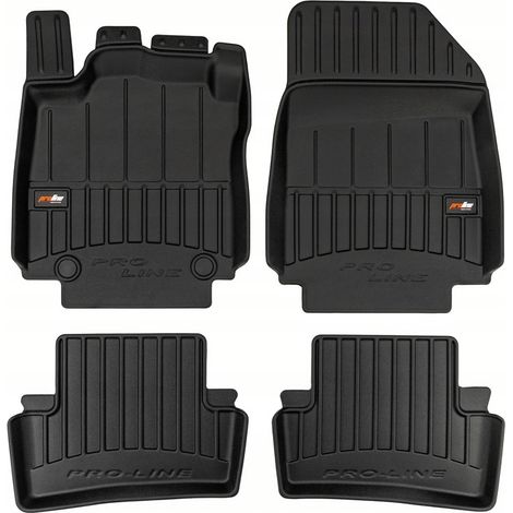 ALFOMBRAS, ALFOMBRAS DE PUERTA, ALFOMBRAS DE GOMA PARA PUERTA, RENAULT Clio 4 2012-2020, CUBIERTA 3D (1/5)