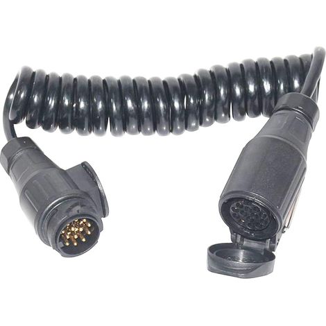 Cavo di prolunga da 3 m con connettore da 13 pin a 13 pin per rimorchi, barche, roulotte, portabiciclette, ecc. (1 pz)