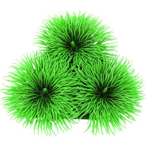Fournitures D'aquarium, Ornement De Plante Artificielle en Plastique pour Aquarium, Lit De Repos Et De Frai Betta, Accessoire De Paysage Captivant (1/5)