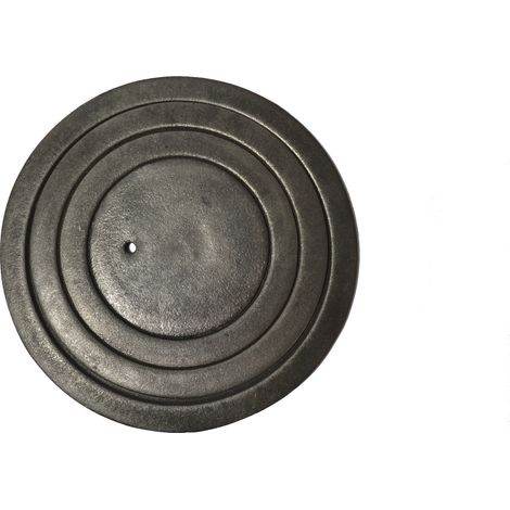 ZAG86 - 24 cm - Ringe + Scheibe für Gusseisenplatte