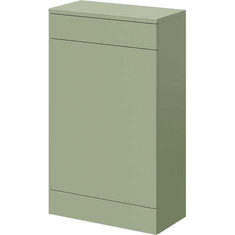 Napoli Olive Green 500mm Toilet Unit (1/5)
