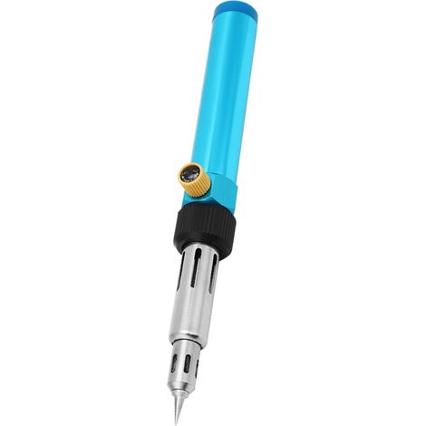 Briquet torche à gaz butane portable rechargeable, fer à souder à gaz sans fil (1/5)