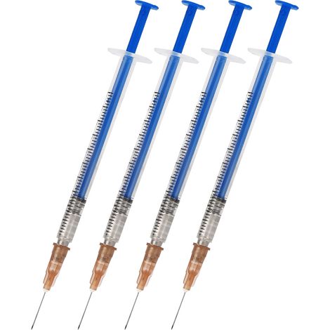 4 Stück leitfähige Silberfarbe 0,2 ml, elektrische Klebepaste für Leiterplattenreparaturen (1/5)