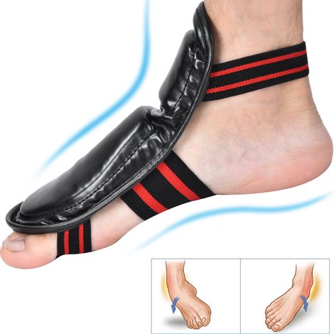 Protecteur de pied en mousse EVA pour arts martiaux et sports de combat (noir) (1/5)