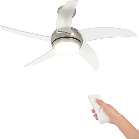 Deckenventilator mit Licht und Fernbedienung Ø 110 cm vidaXL