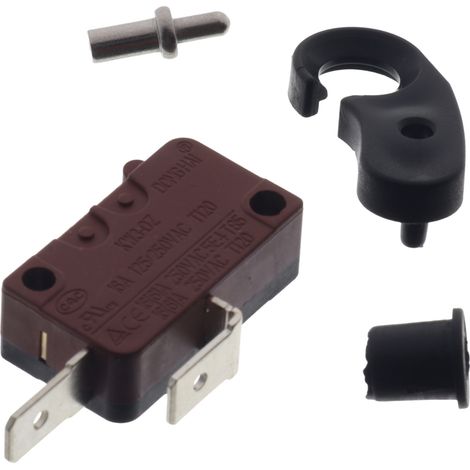Kit micro interruttore KW3-OZ con leva per friggitrice ad aria Ariete Grill 4L 4633 - AS00008216 (1/5)