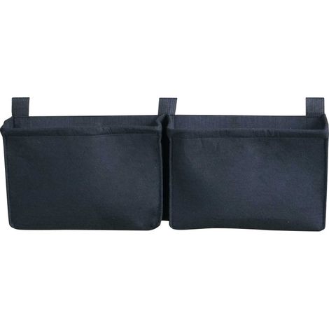 BALCONNIERE NOIRE GEOTEXTILE 2 POCHES (1/3)