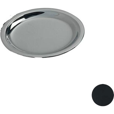 STILHAUS Hashi porta sapone da appoggio in metallo nero opaco codice prod: 000HS09AP23