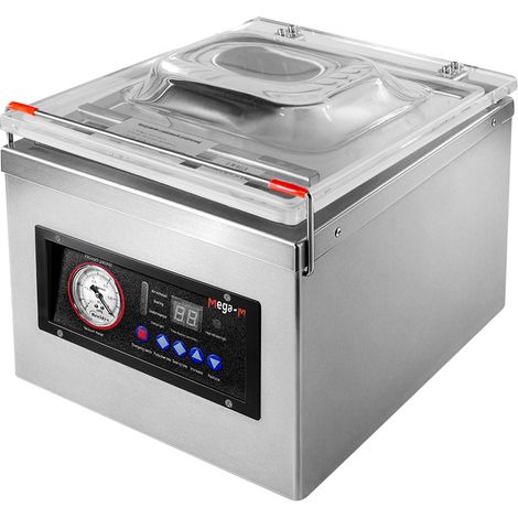 Mega-M D26/1cm Vakuumverpackungsmaschine 7,2 m³/h 1-Streifen N