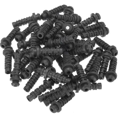 50 pièces de manchons de protection de câble de 4 mm pour connecteurs de câble - (1/5)