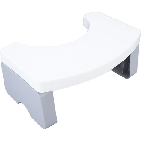 Étagère de rangement pour salle de bain, dorée et blanche, à 2 niveaux, pour maquillage, structure ergonomique, antidérapante, format S