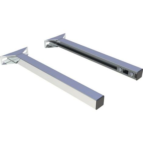 Extension pour support d'écartement mural light 400 mm de long